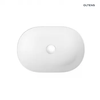 Umywalka nablatowa Oltens Lom Thin umywalka 45x30cm - Powłoka SmartClean - 40827000 + KOD RABATOWY
